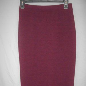 Apt 9 Burgundy Midi Skirt